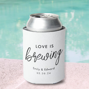 Rafraîchisseur Pour Canette L'amour moderne se prépare Cadeau de douche de mar