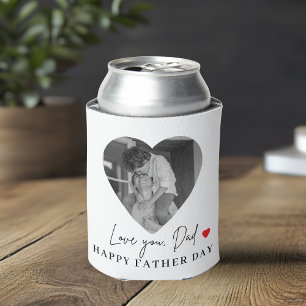 Rafraîchisseur Pour Canette L'Amour Personnalisé Papa Photo Cadeau fête des