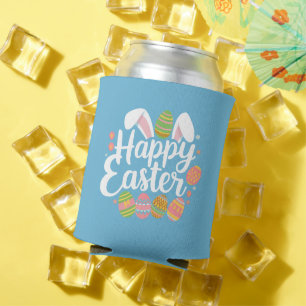 Rafraîchisseur Pour Canette Lapin de Pâques Joyeuses Vacances de Lapin d'Œuf