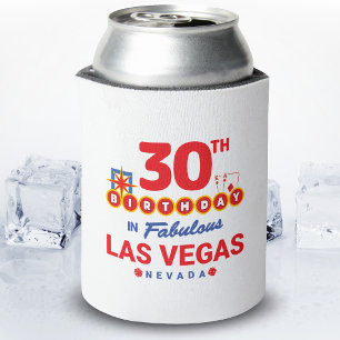 Rafraîchisseur Pour Canette Las Vegas Birthday Party