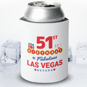 Rafraîchisseur Pour Canette Las Vegas Birthday Party