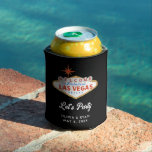 Rafraîchisseur Pour Canette Las Vegas Mariage Pool Day Favoriser<br><div class="desc">Las Vegas Mariage Pool Day Favor Can Cooler. Amusant et une faveur unique. Customisez vos noms et votre date. Entrez l'outil de conception Zazzle pour des personnalisations de conception supplémentaires.</div>