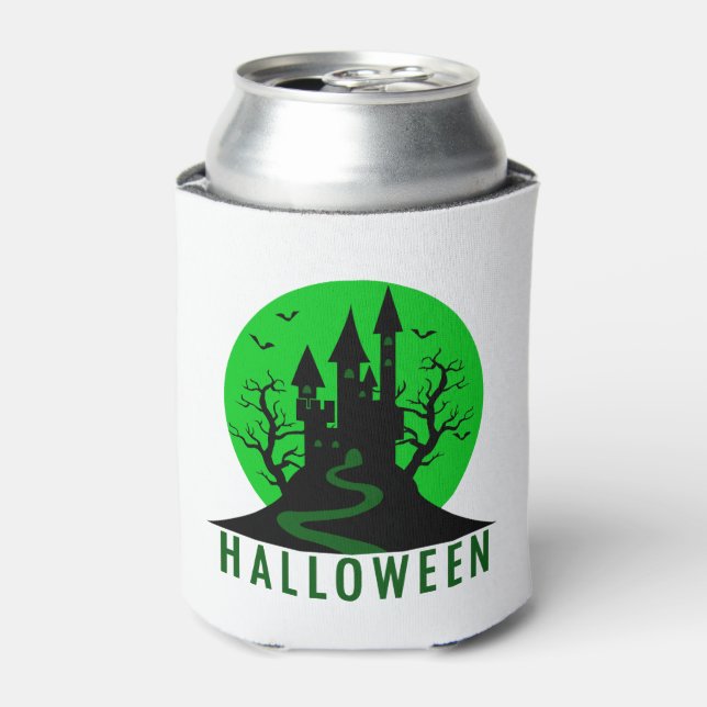 RAFRAÎCHISSEUR  POUR CANETTE LE CHÂTEAU DE HALLOWEEN (Can devant)