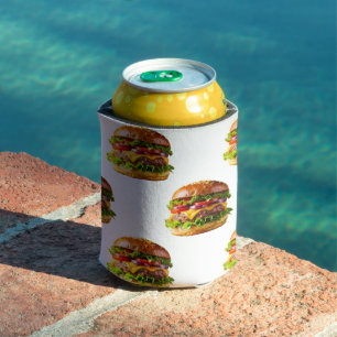 Rafraîchisseur Pour Canette Le cheeseburger appétissant de SlipperyJoe crousti