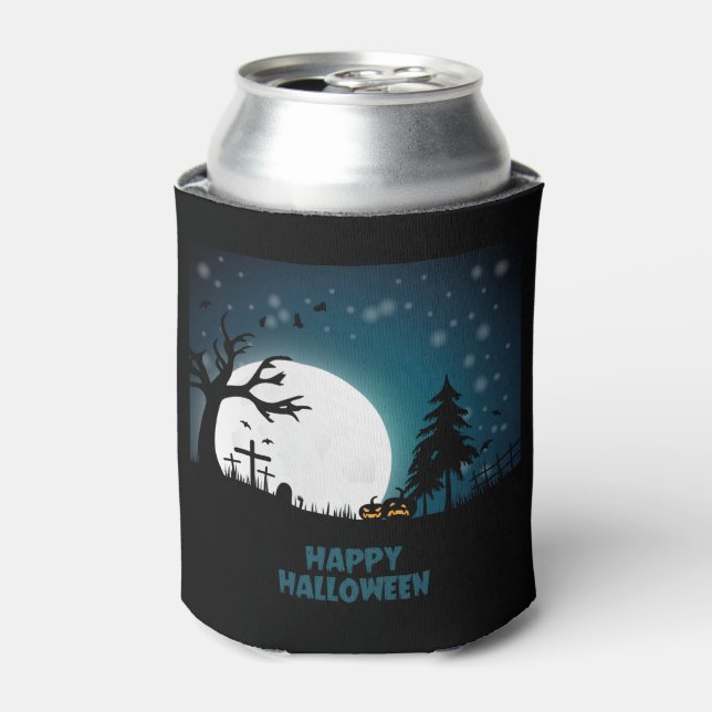 Rafraîchisseur Pour Canette Le cimetière d'Halloween (Can devant)