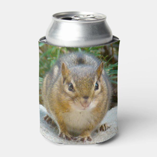Rafraîchisseur Pour Canette Le Cute Chipmunk A L'Oeil Sur Vous (Can devant)