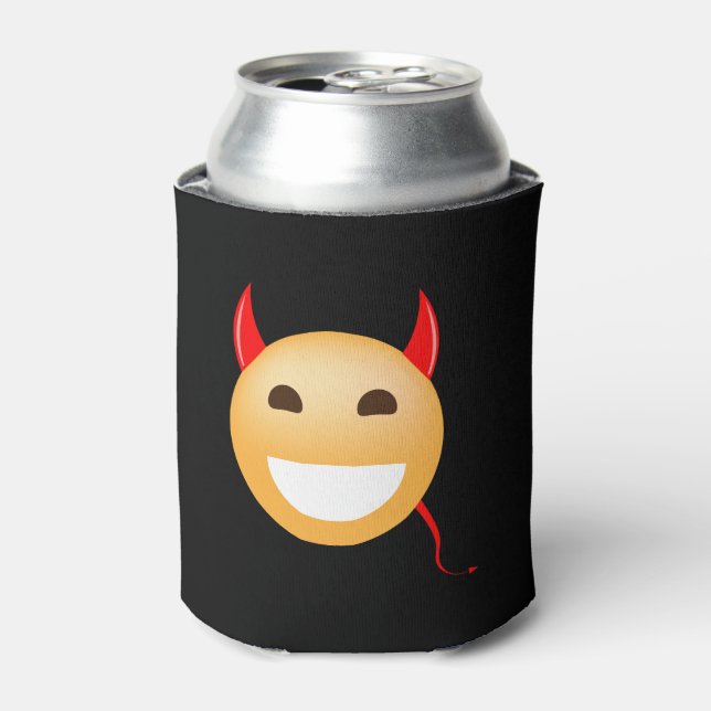 Rafraîchisseur Pour Canette Le diable de Little Emoji (Can devant)