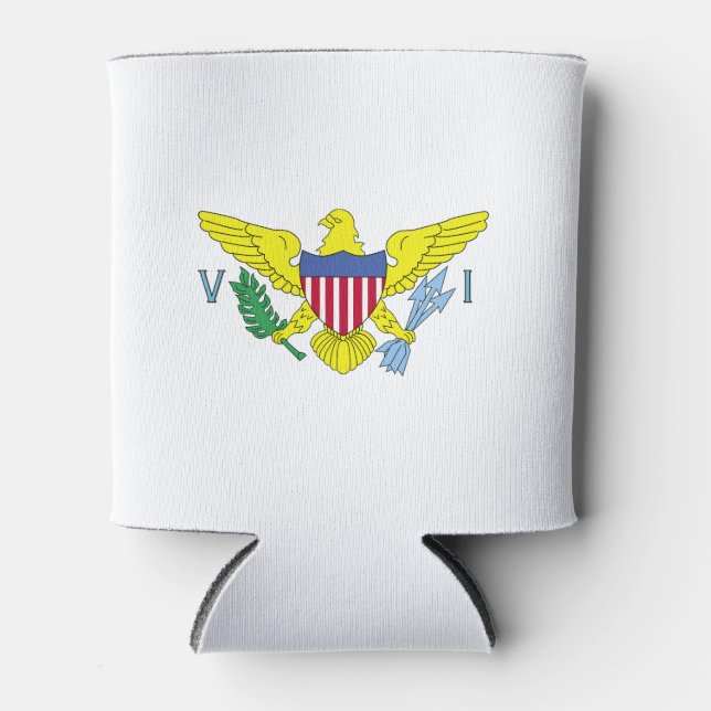 Rafraîchisseur Pour Canette Le drapeau des îles Vierges peut refroidir