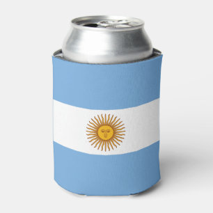 Rafraîchisseur Pour Canette Le drapeau patriotique argentin peut refroidir