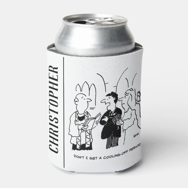 Rafraîchisseur Pour Canette Le marié veut une période de refroidissement (Can devant)