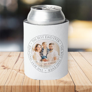 Rafraîchisseur Pour Canette Le meilleur papa jamais photo classique moderne