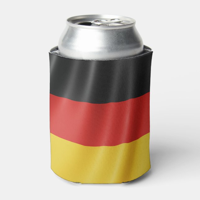 Rafraîchisseur Pour Canette Le monogramme personnalisé Flag allemand peut refr (Can devant)