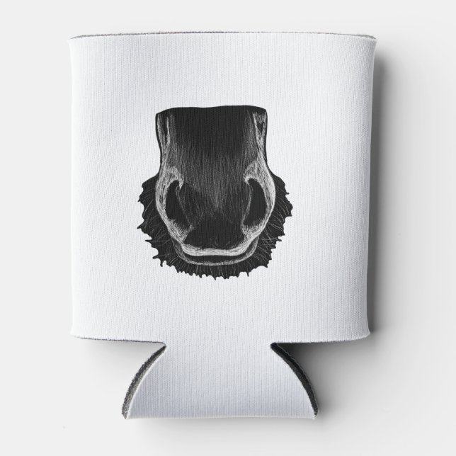 Rafraîchisseur Pour Canette Le museau de cheval peut refroidir (Devant)