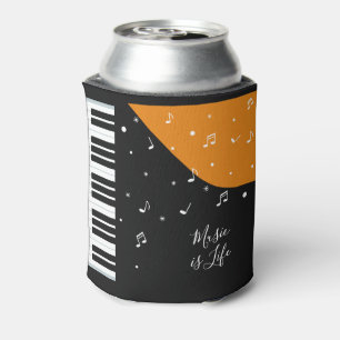Rafraîchisseur Pour Canette Le nom fait sur commande de musique de piano peut