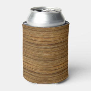 Rafraîchisseur Pour Canette Le regard de la texture de grain en bois de chêne
