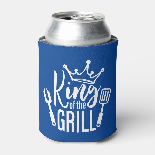 Rafraîchisseur Pour Canette Le roi de la typographie grill (Can devant)