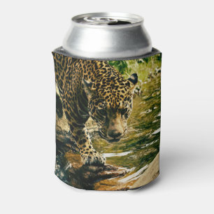 Rafraîchisseur Pour Canette Leopard Crossing a Stream Photographie