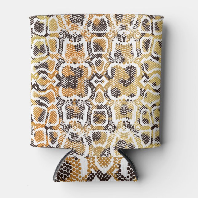 Rafraîchisseur Pour Canette Léopard Snake Poster de animal Texture (Devant)