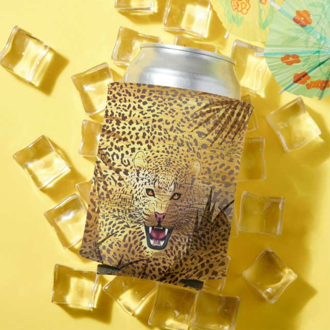 Rafraîchisseur Pour Canette Léopard Territoire 1 (Été in situ)