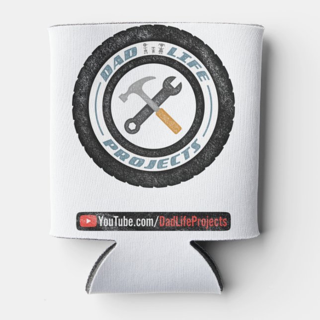 Rafraîchisseur Pour Canette Les projets papa Life peuvent se refroidir (Devant)