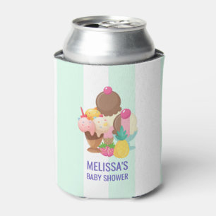 Rafraîchisseur Pour Canette Les scoops de crème glacée avec arrose le baby