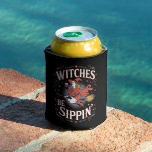 Rafraîchisseur Pour Canette Les sorcières boivent Halloween vacances chics Spo