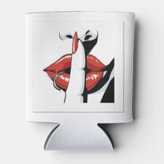 Rafraîchisseur Pour Canette lèvre rouge