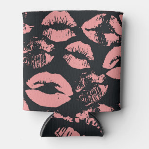 Rafraîchisseur Pour Canette Lèvres roses : Quirky Vintage sans couture