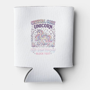 Rafraîchisseur Pour Canette Licorne Crystal Core Licorne Adorable Vector Desig