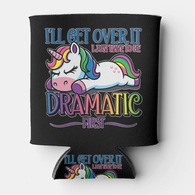 Rafraîchisseur Pour Canette Licorne Dramatique (Devant)