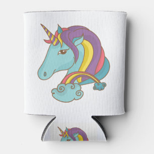 Rafraîchisseur Pour Canette Licorne en pastel