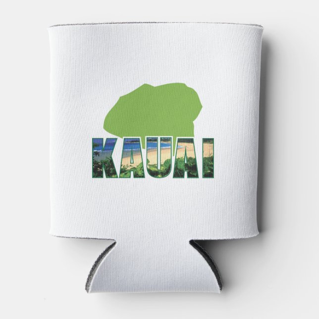 Rafraîchisseur Pour Canette L'île de Kauai (Devant)