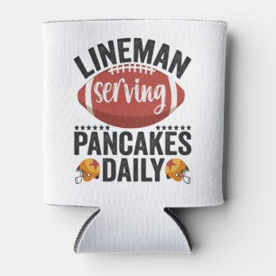 Rafraîchisseur Pour Canette Lineman Servage Pancakes Daily Funny Football Cade