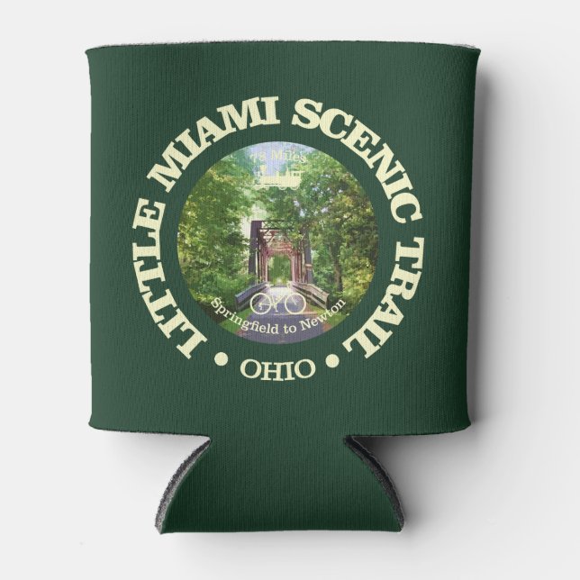 Rafraîchisseur Pour Canette Little Miami Pittoresque Trail (vélo c) (Devant)