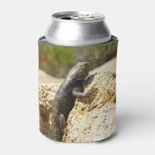 Rafraîchisseur Pour Canette Lizard d'épinette à dos jaune à Joshua Tree