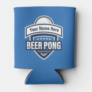 Rafraîchisseur Pour Canette Logo de championnat de Beer Pong personnalisable