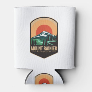 Rafraîchisseur Pour Canette Logo de l'emblème du parc national du Mont-Rainie