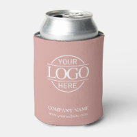 Logo d'entreprise élégant et poussiéreux rose pour