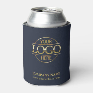 Rafraîchisseur Pour Canette Logo d'entreprise moderne Marine Blue Corporate Co