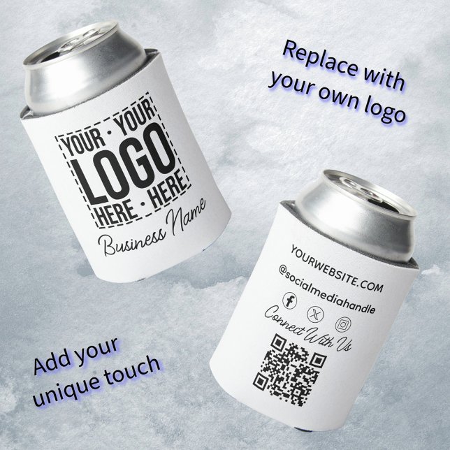 Rafraîchisseur Pour Canette Logo d'entreprise personnalisé Entreprise Cool mod (Créateur téléchargé)