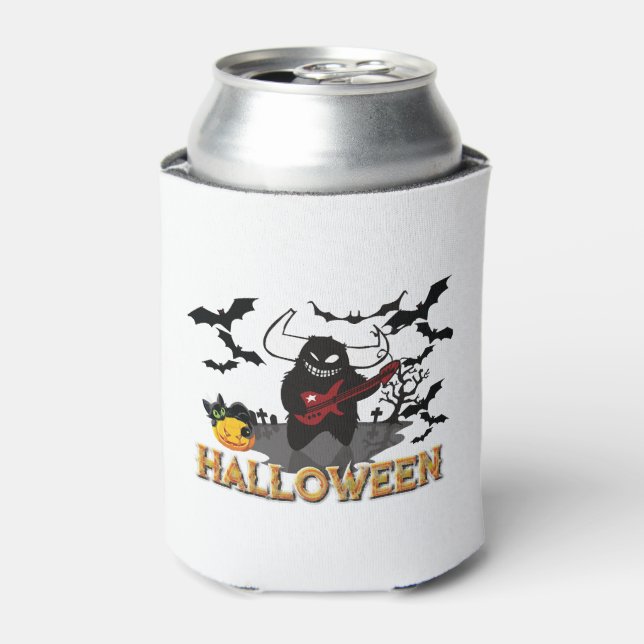 Rafraîchisseur Pour Canette logo halloween (Can devant)
