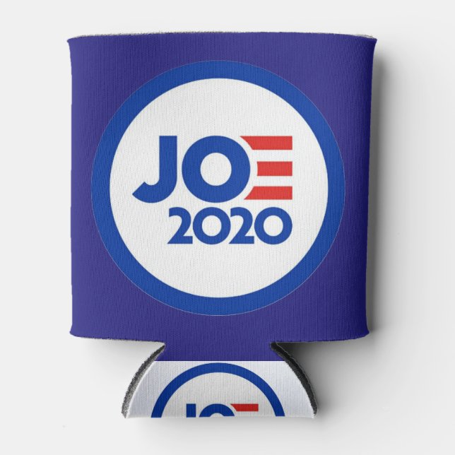 Rafraîchisseur Pour Canette Logo Joe Biden 2020 (Devant)