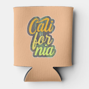 Rafraîchisseur Pour Canette Logo vintage de style de la Californie
