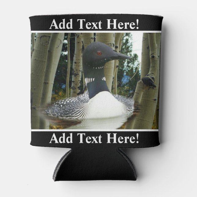 Rafraîchisseur Pour Canette Loon sauvage (Devant)