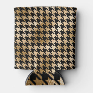 Rafraîchisseur Pour Canette L'or métallique accroche la dent, motif de mode.