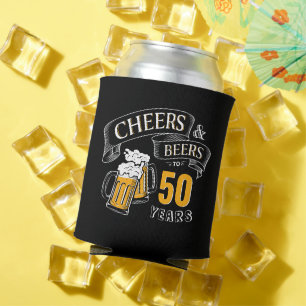Rafraîchisseur Pour Canette L'Or Noir Bravo Et Bières N'Importe Quel Âge Anniv