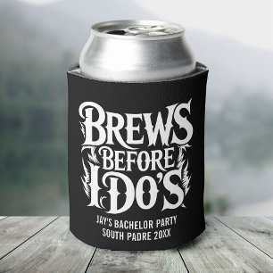 Rafraîchisseur Pour Canette Lourd Metal Custom Bachelor Party Rock N'Roll