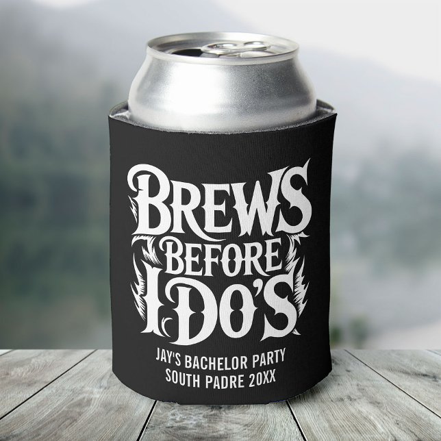 Rafraîchisseur Pour Canette Lourd Metal Custom Bachelor Party Rock N'Roll (Créateur téléchargé)