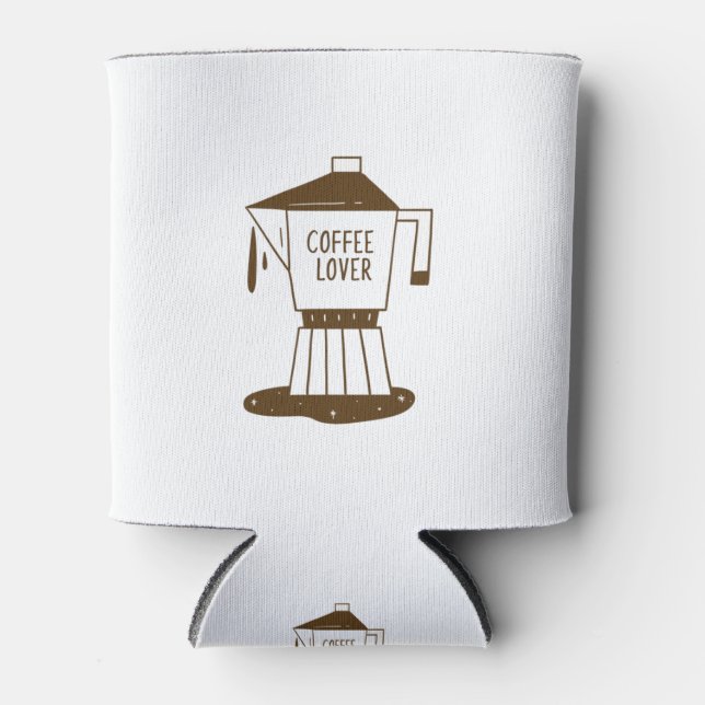 Rafraîchisseur Pour Canette Louveur de café (Devant)