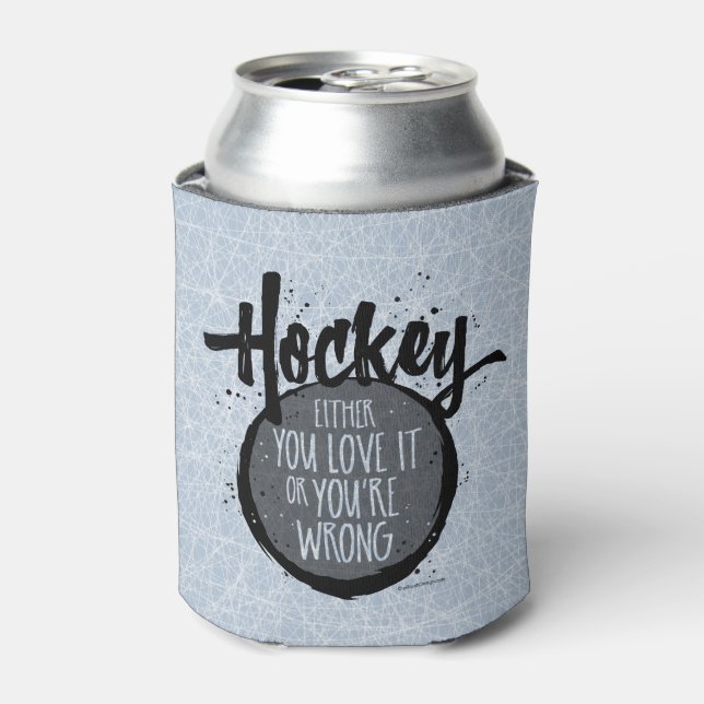 Rafraîchisseur Pour Canette Love Hockey (Can devant)